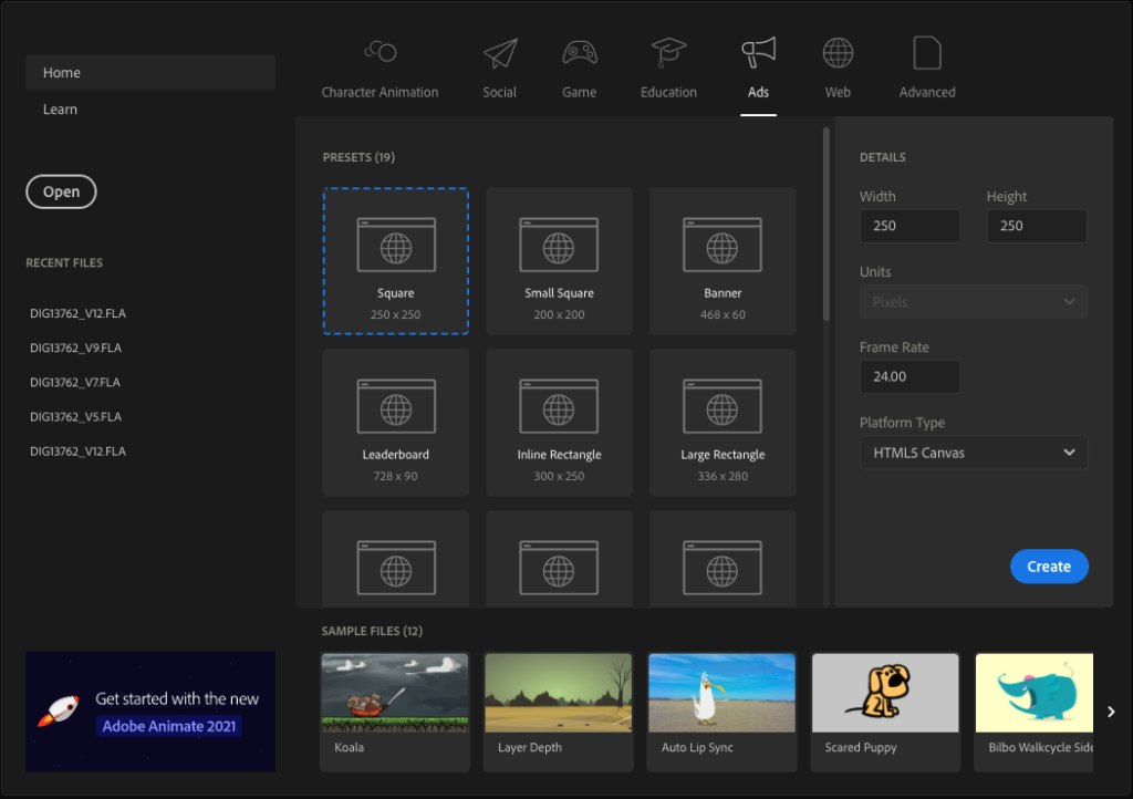 Adobe animate